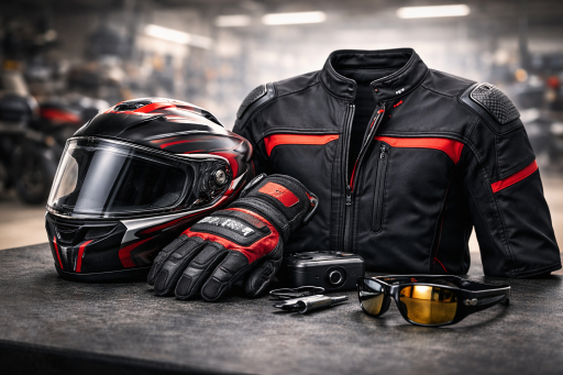 MOTOSİKLET KORUMA EKİPMANLARI 